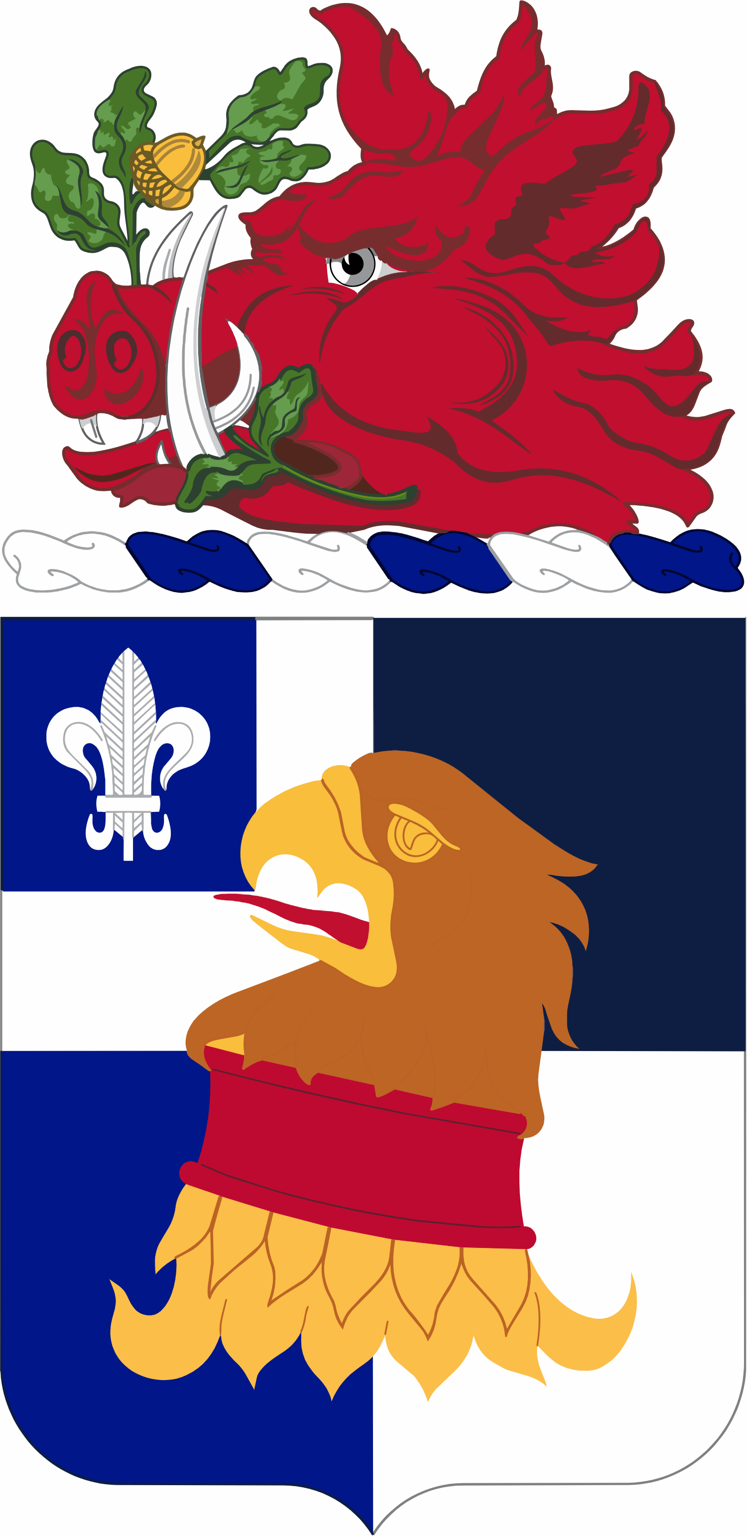 122 Regiment Coat of Arms Logo
