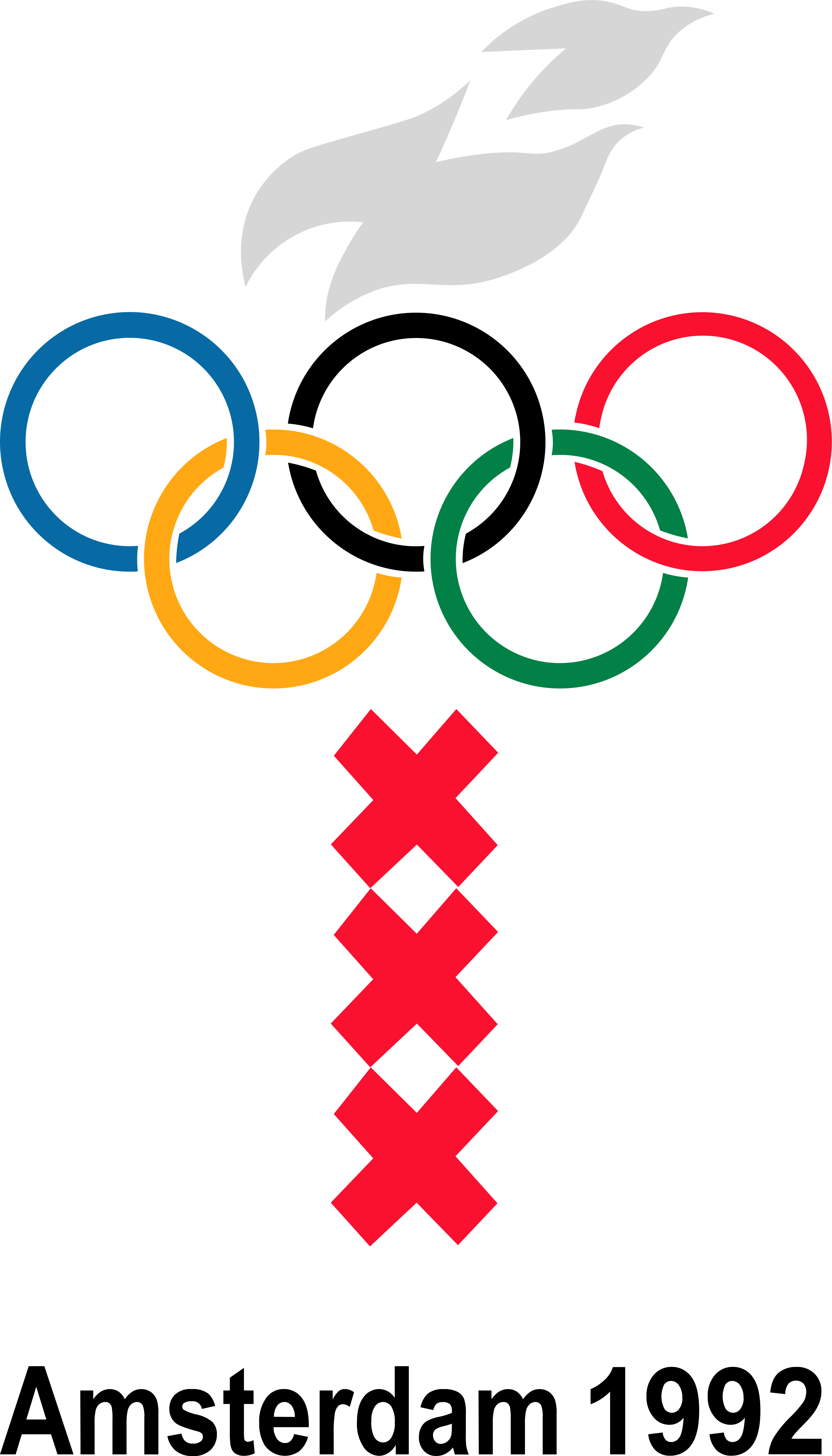 Amsterdam (1992) Olympic Logo