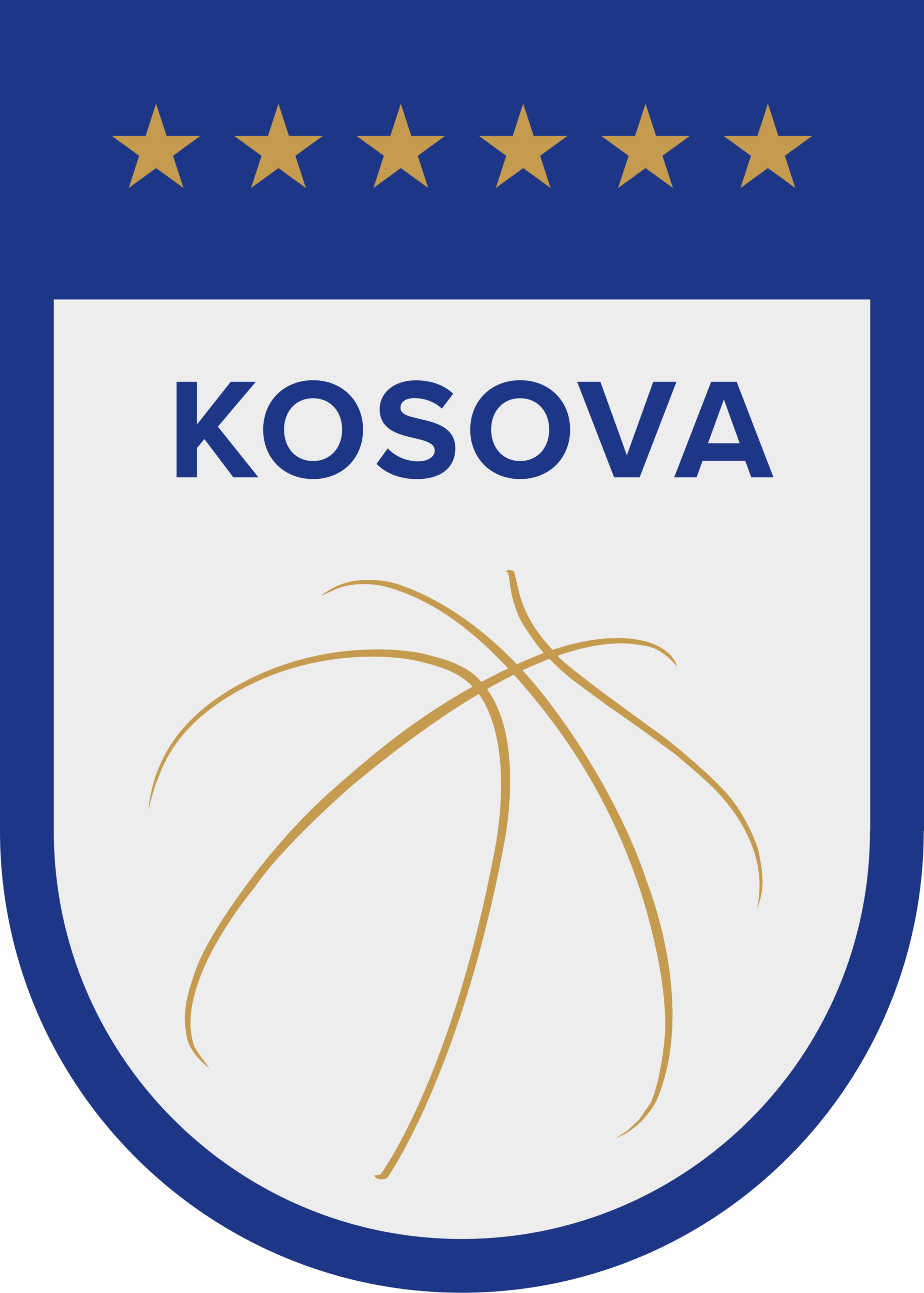 Basketball Federation of Kosovo Logo