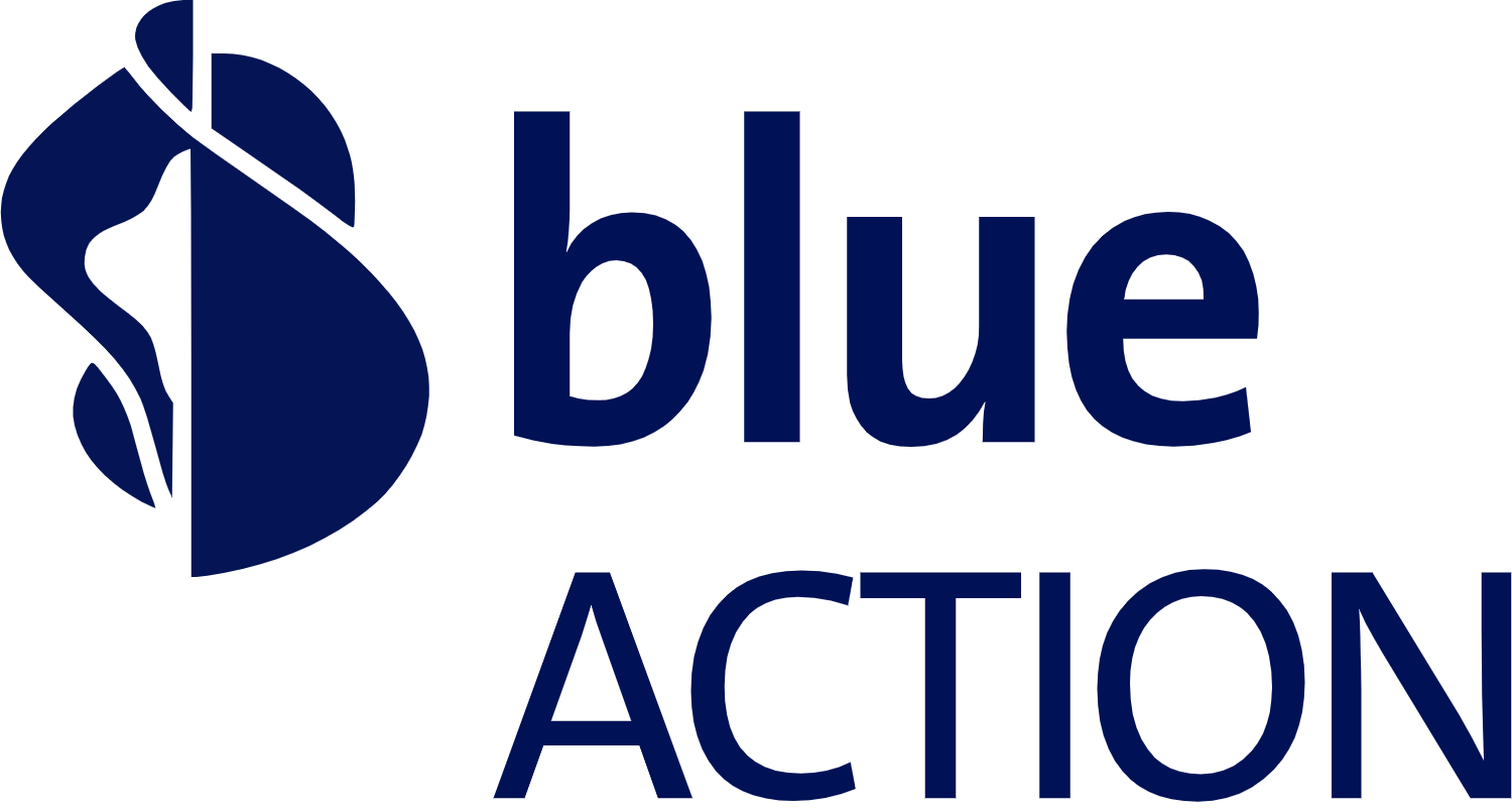 Blue Action (TV) Logo