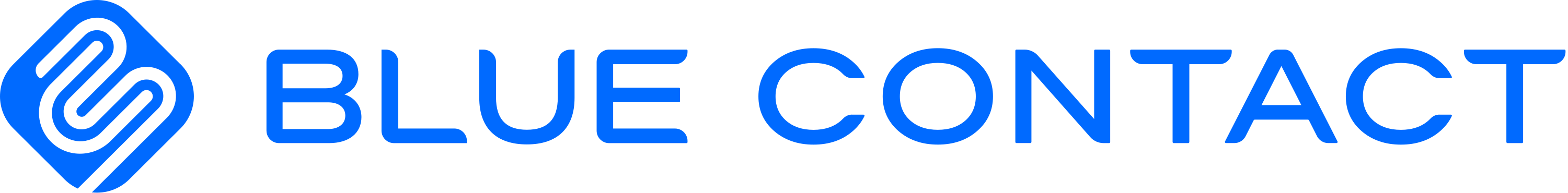 Blue Contact Logo