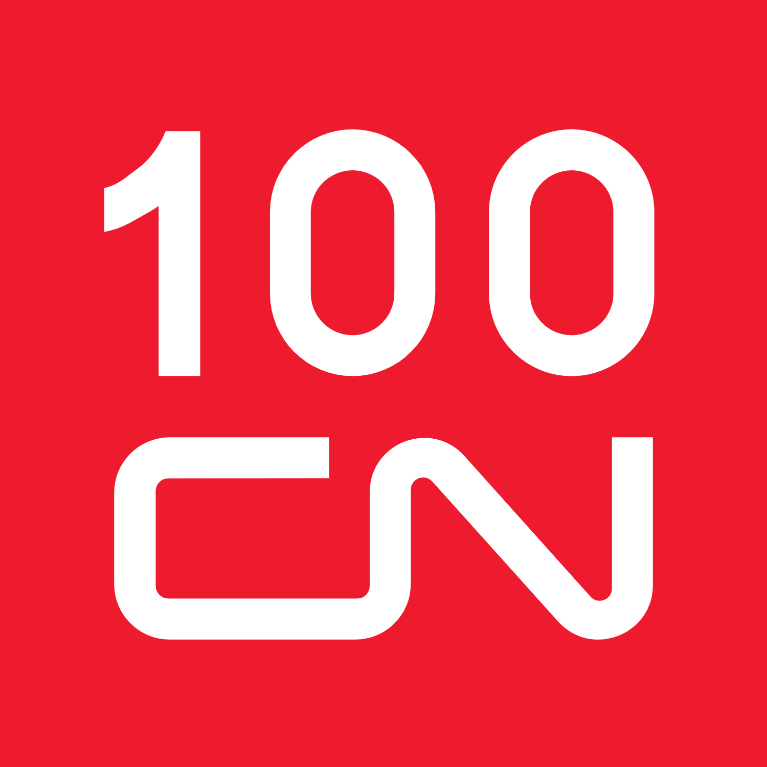 Canadian National Railway (CN 100) Logo