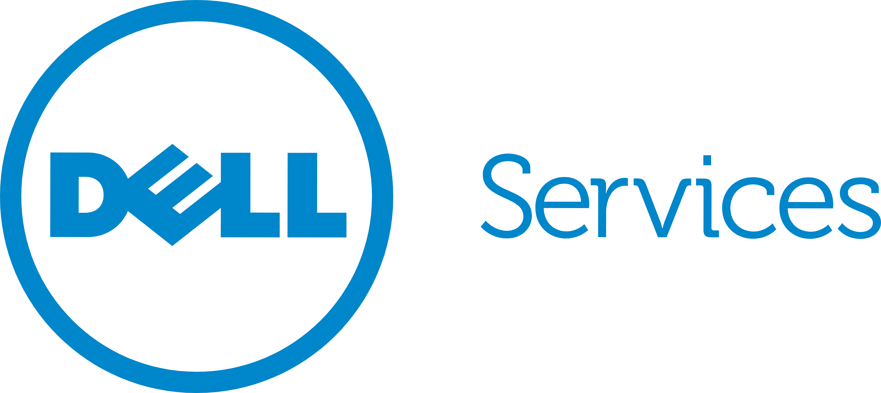 Dell Services Logo