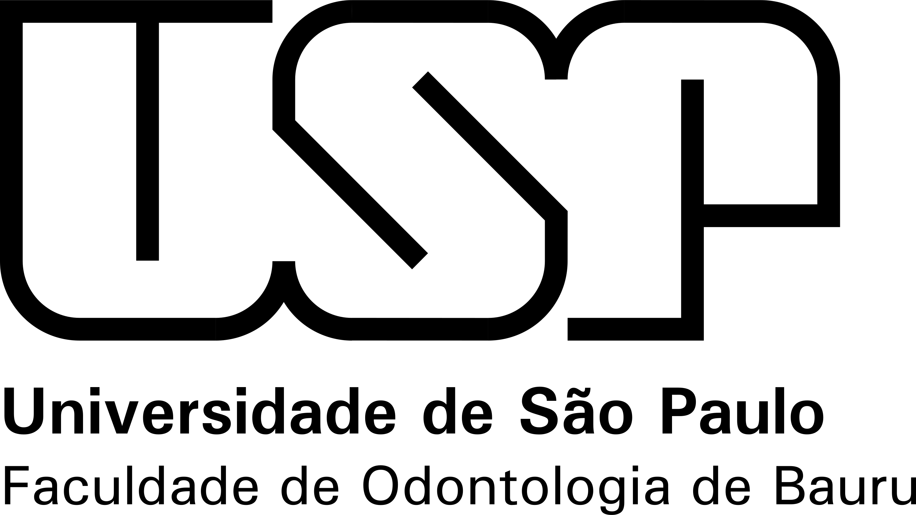 Dental School of Bauru University of Sao Paulo Logo