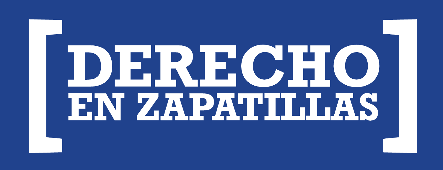 Derecho en Zapatillas Logo