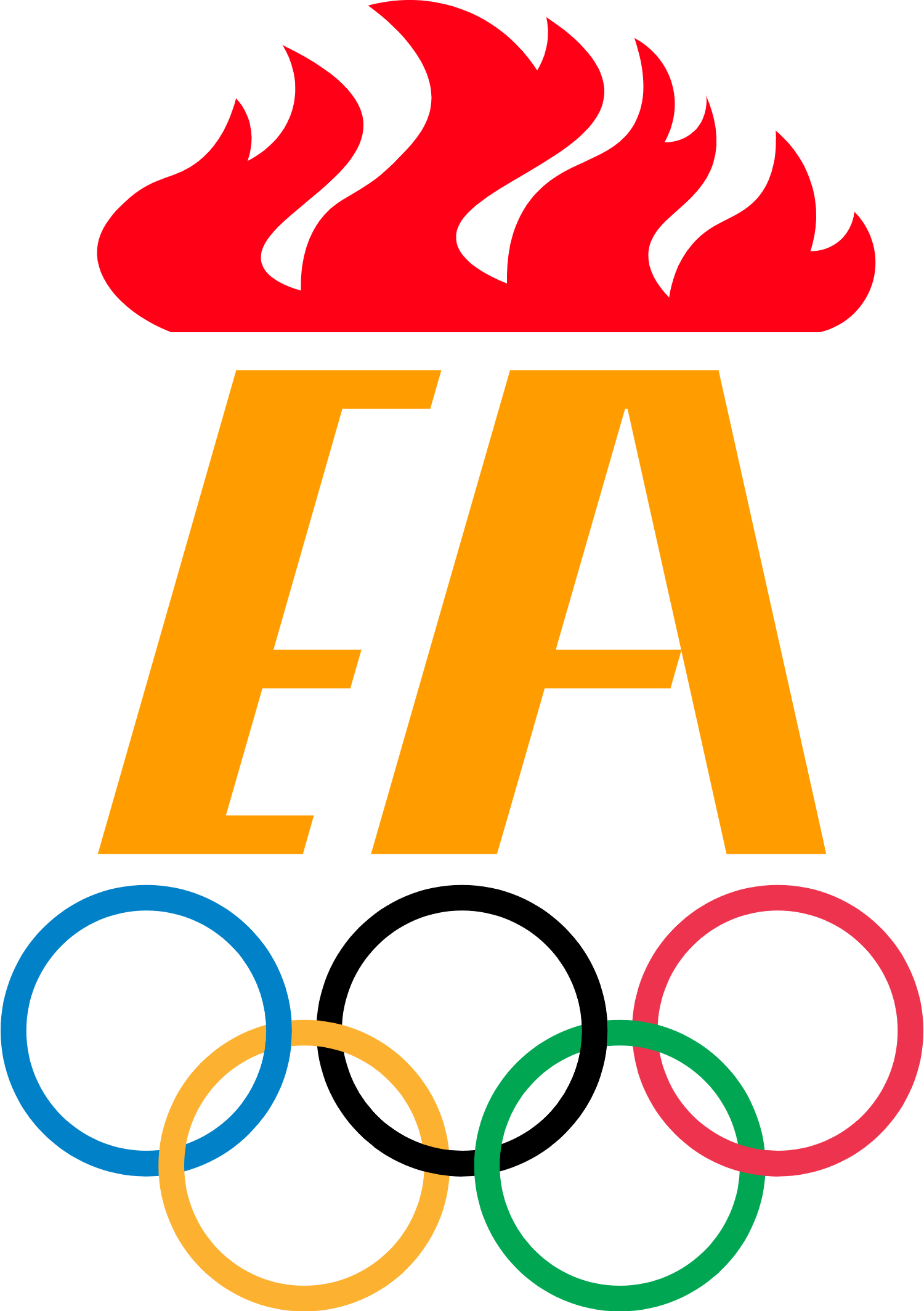 East Asian Olympic Committees Logo