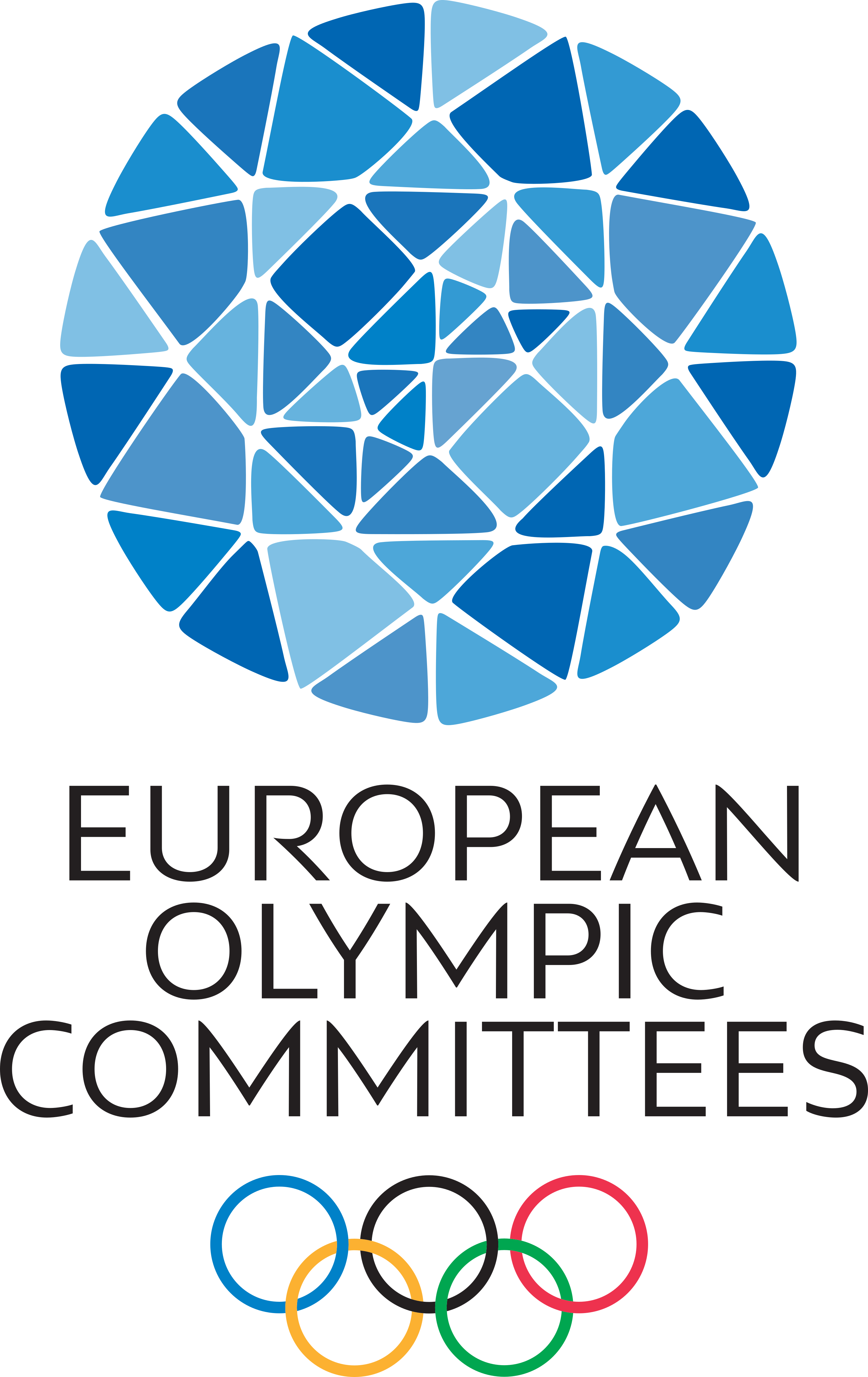 European Olympic Committees Logo