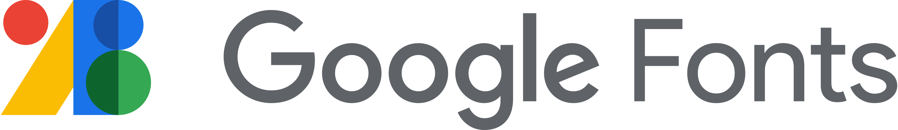 Google Fonts Logo