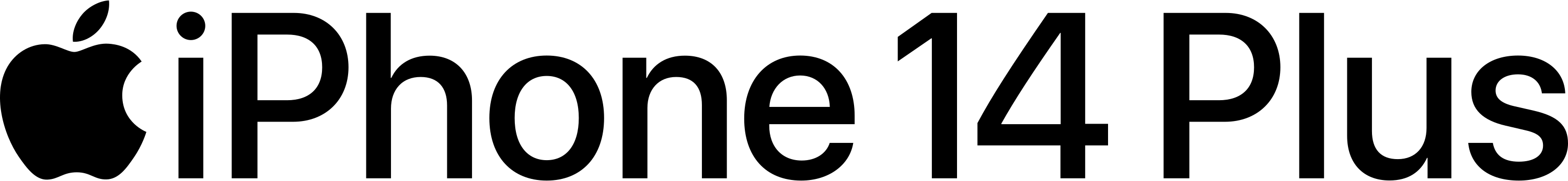 IPhone 14 Plus Logo