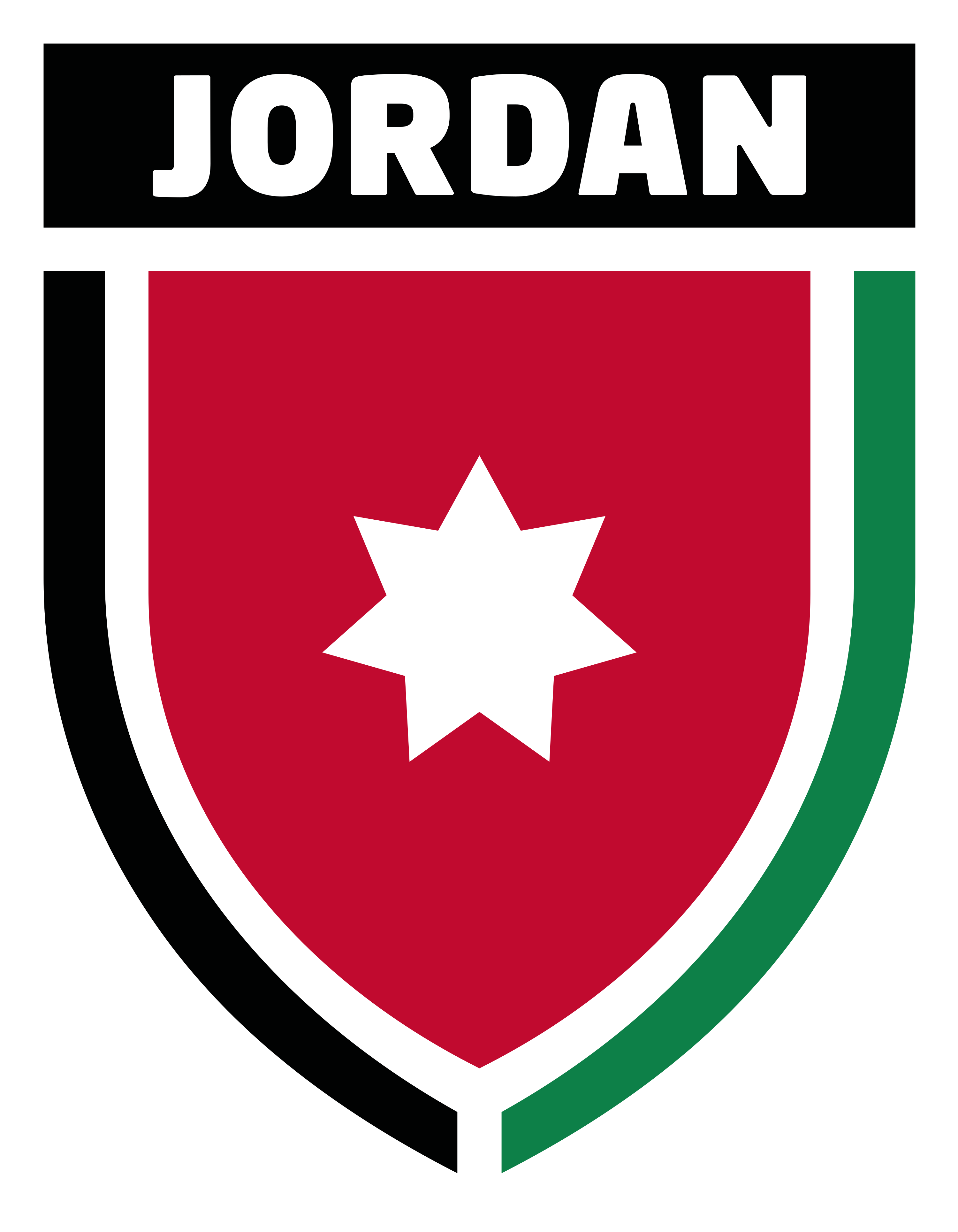 Jordan National Football Team Logo