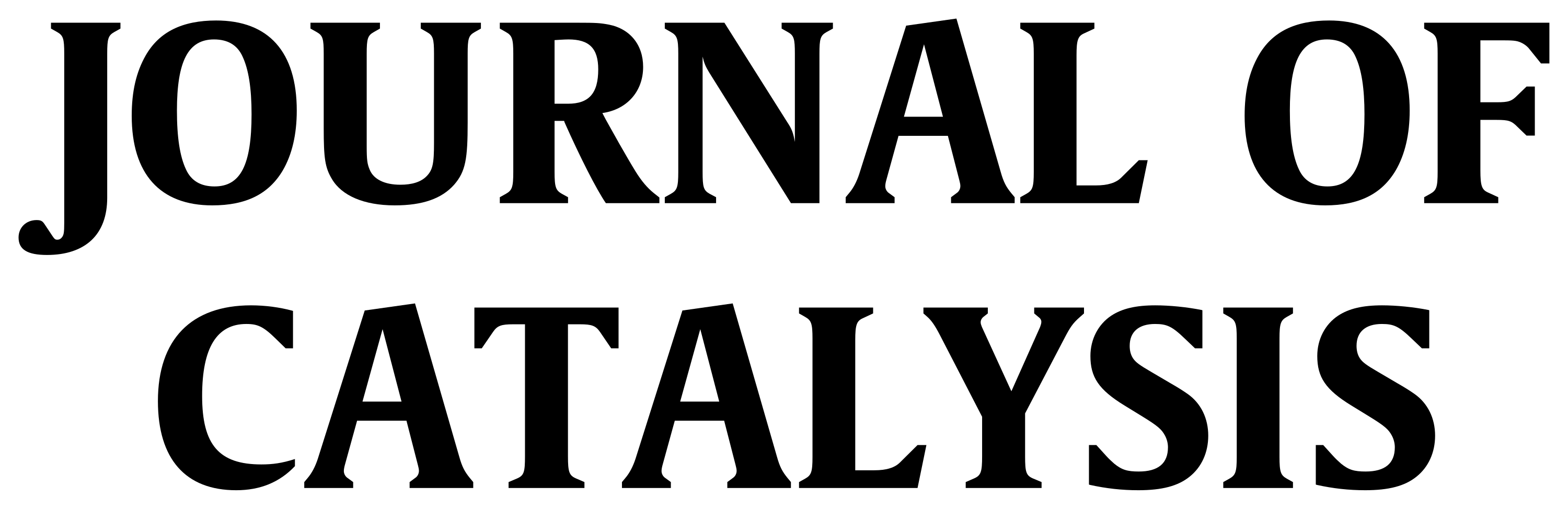 Journal of Catalysis Logo