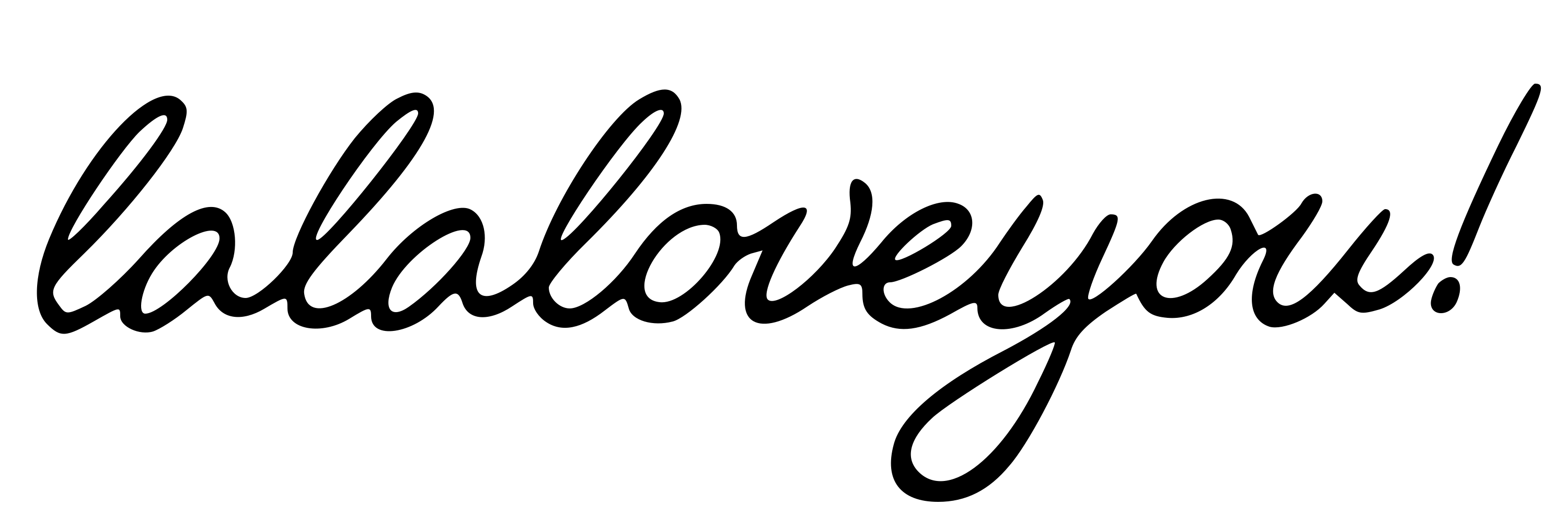 La la Love You Logo