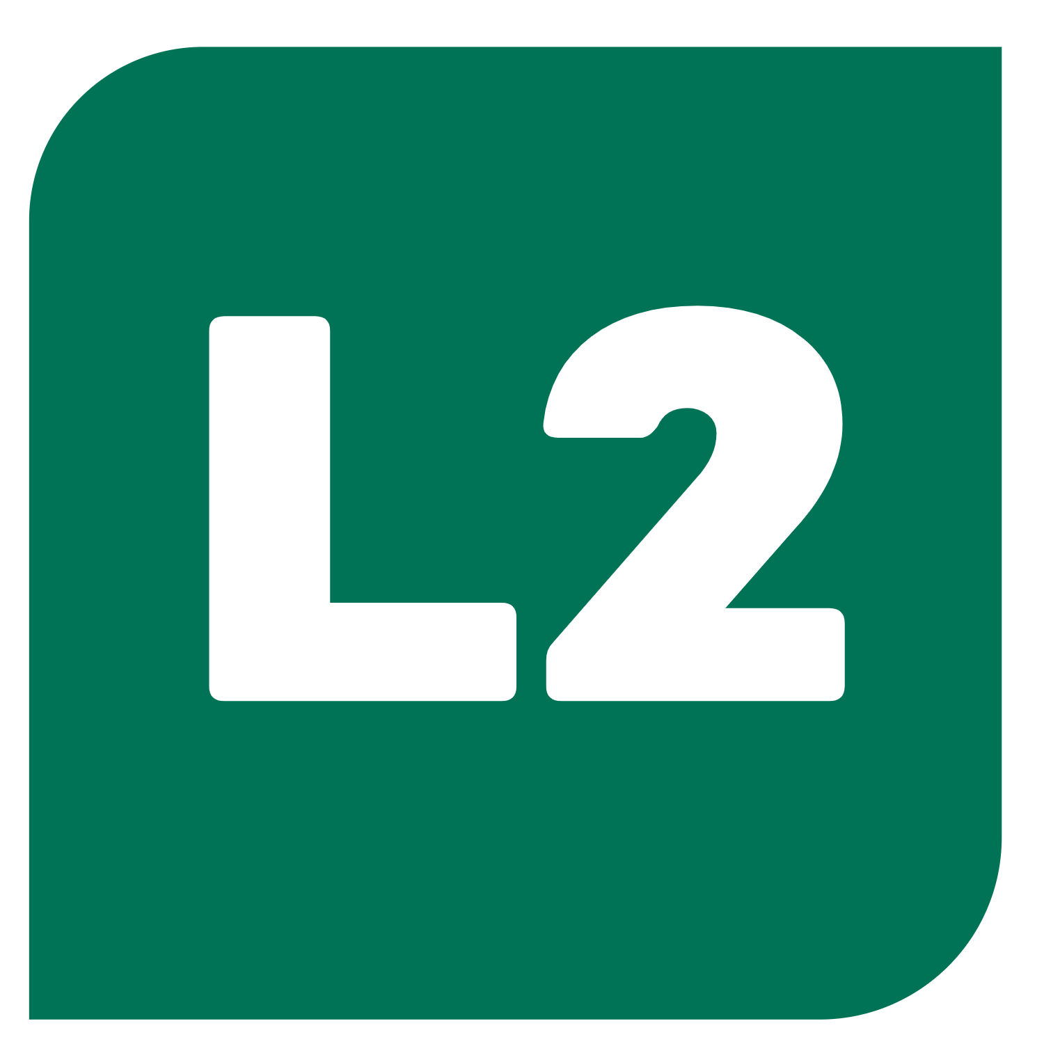 Line 2 of Tren Electrico Urbano de Guadalajara Logo