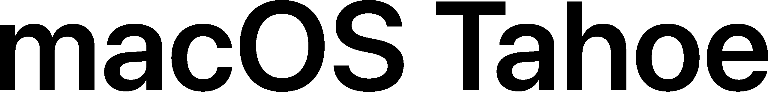 MacOS Tahoe Logo