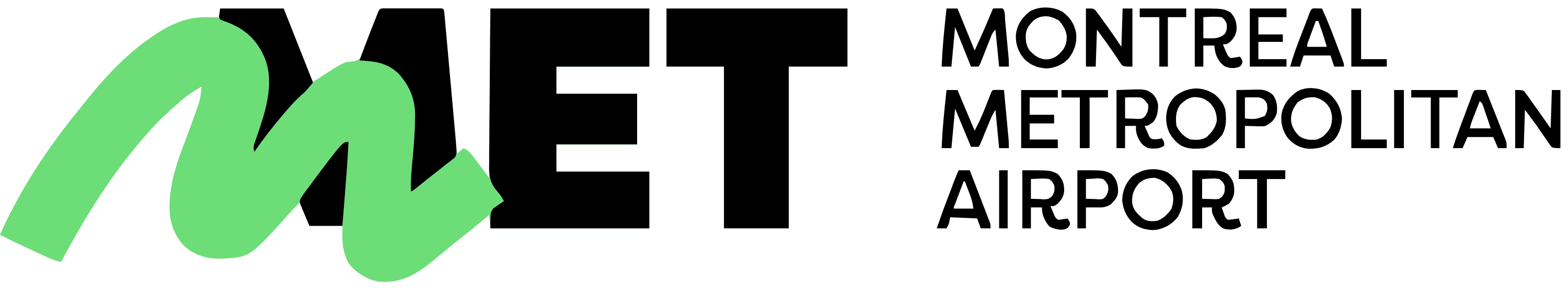 Montreal Metropolitan Airport Logo