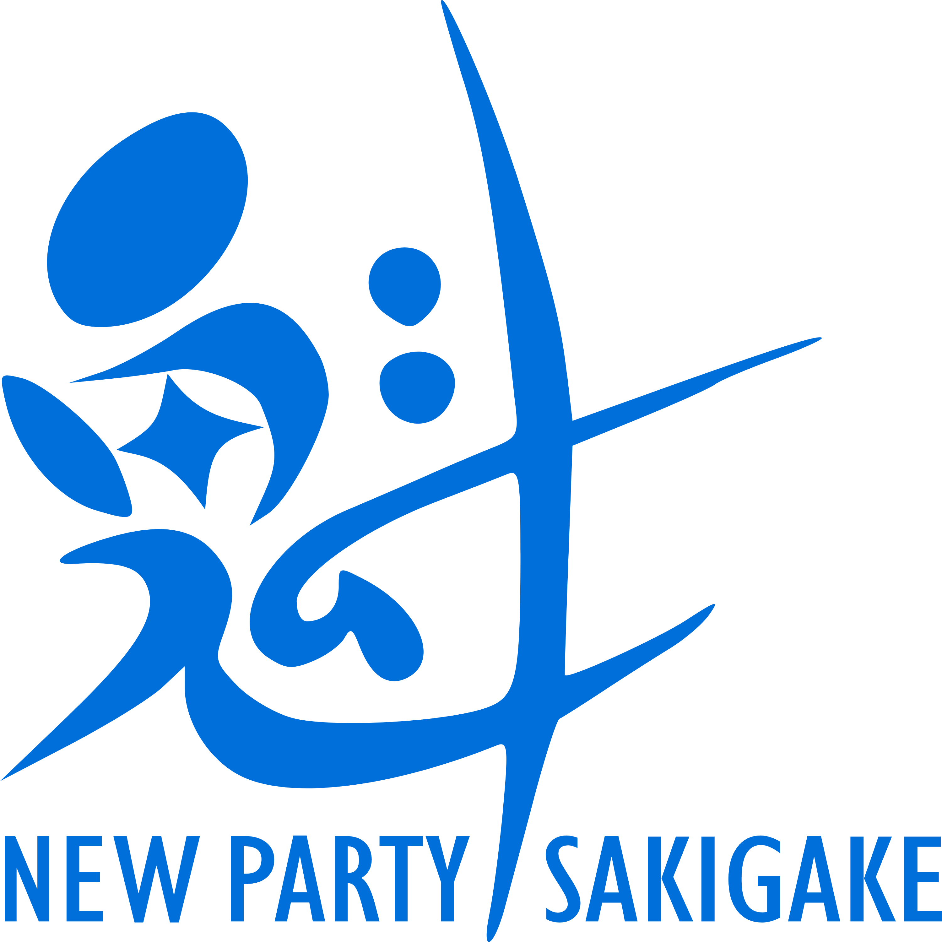New Party Sakigake Logo
