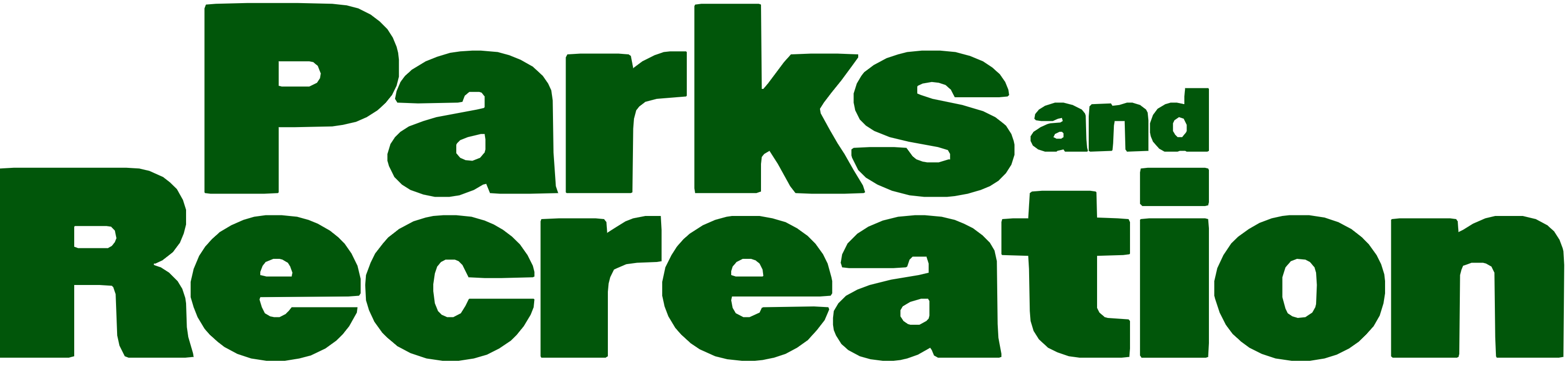 Parks and Recreation Logo