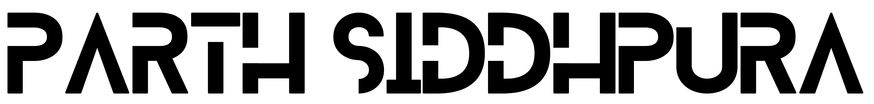Parth Siddhpura Logo