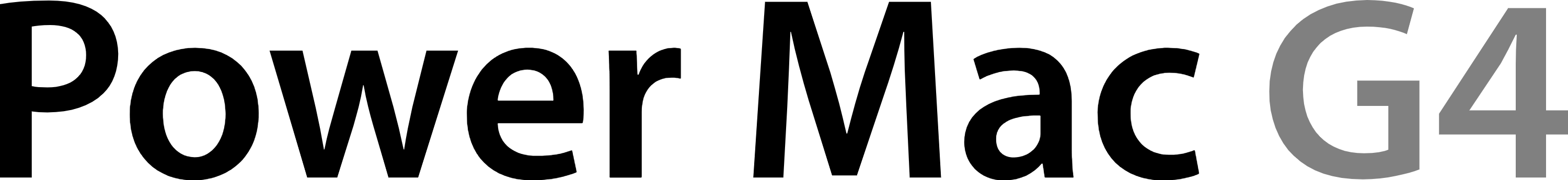 Power Mac G4 Logo