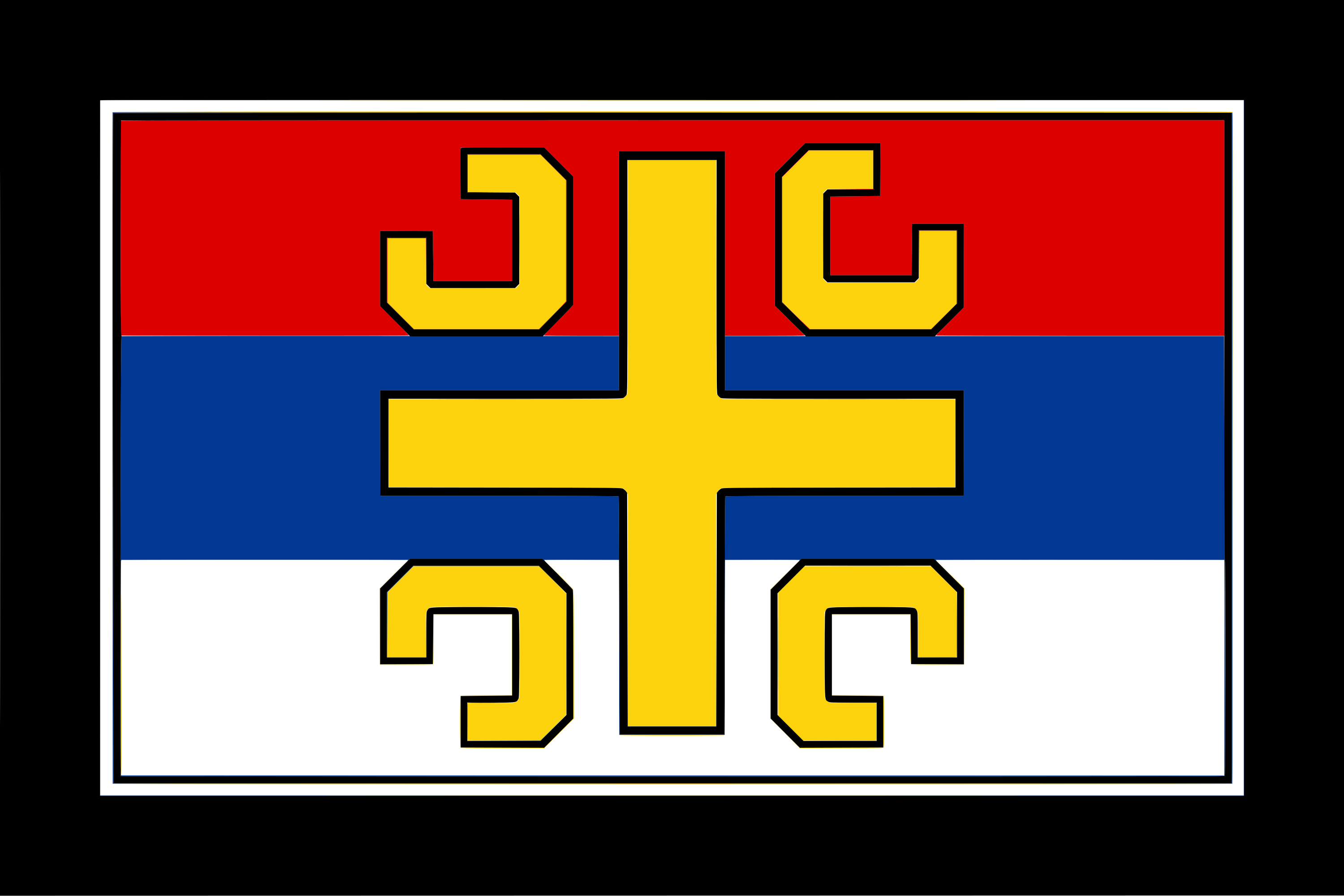Serbian Patriotic Patch Logo