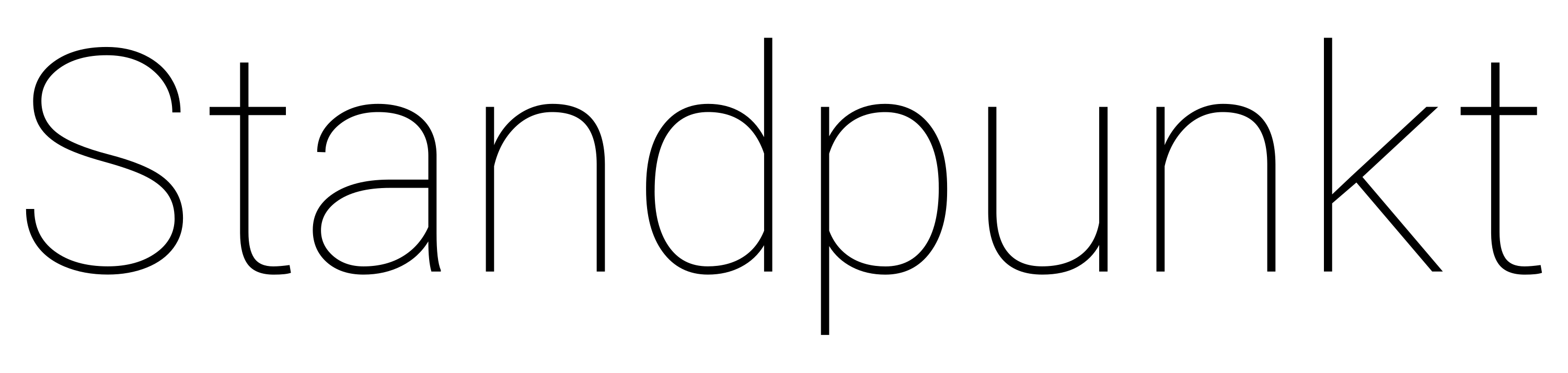 Standpunkt Logo