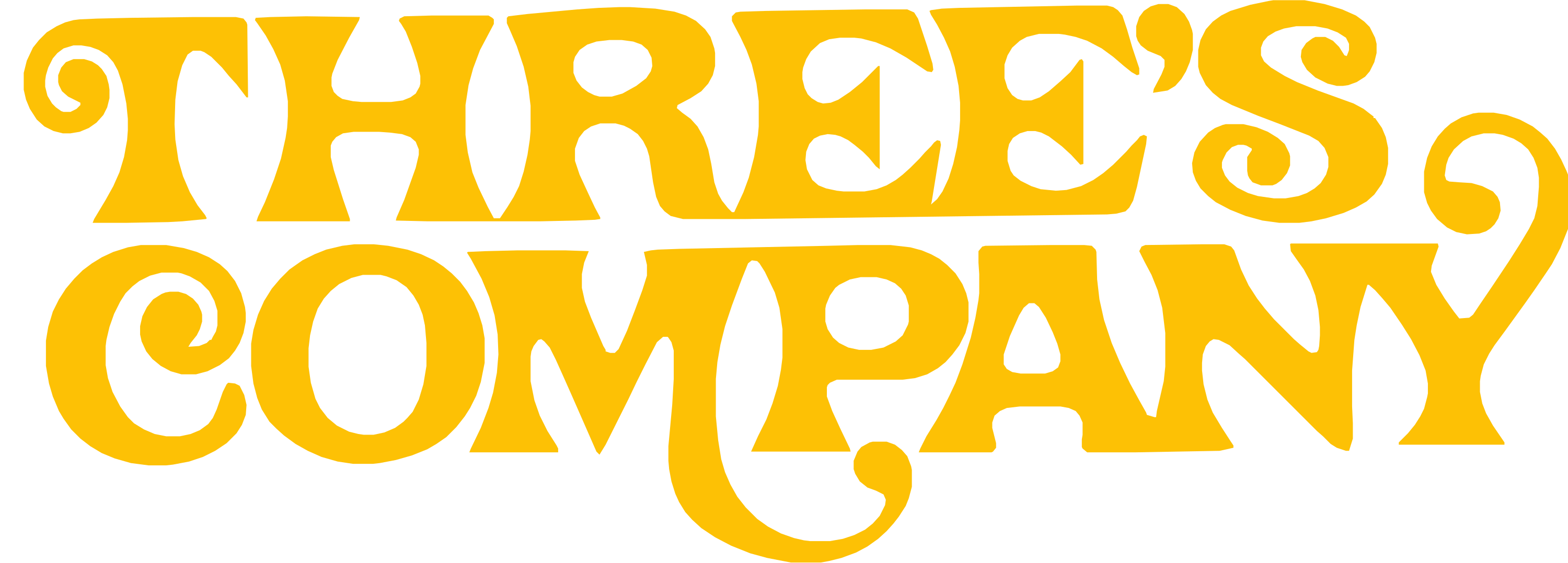 Three's Company Logo