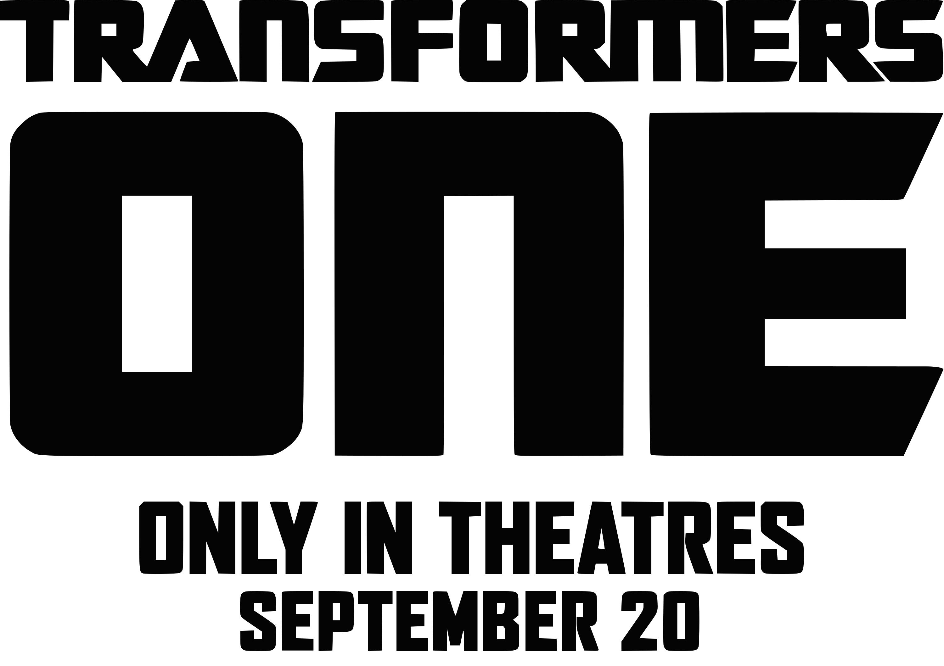 Transformers One Logo