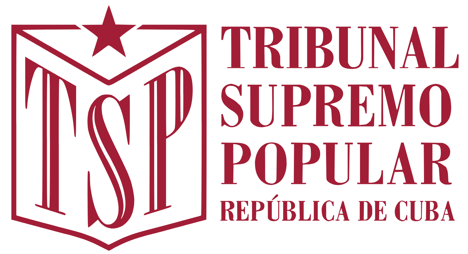 Tribunal Supremo Popular - Cuba Logo